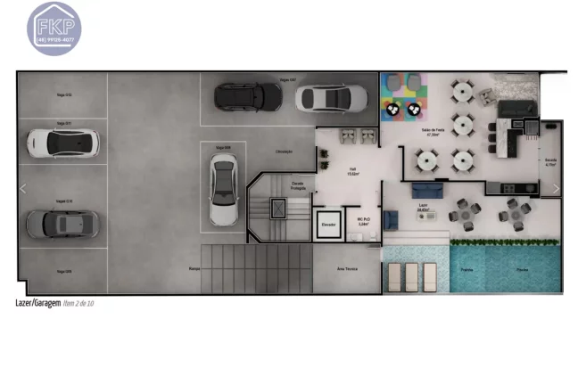 Imagem Apartamento 2 suítes!
