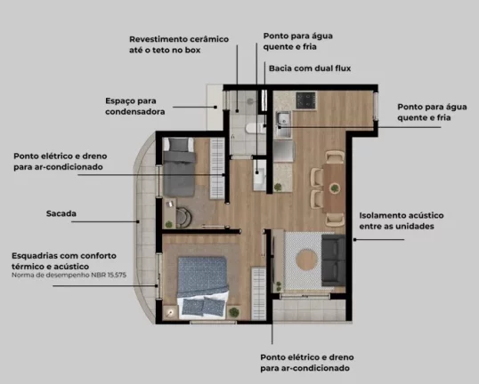 Imagem Easy Vila Izabel - Apartamento à venda no bairro Vila Izabel - Curitiba/PR