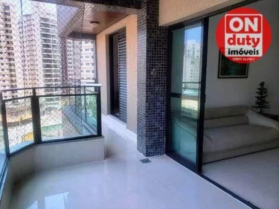 Imagem Apartamento com 3 dormitórios à venda, 107 m² por R$ 585.000,00 - Vila Luis Antônio - Guarujá/SP