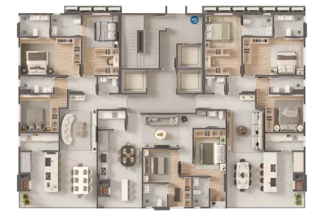 Imagem Duomo Di Trento Residence - Apartamento à venda no bairro Perequê - Porto Belo/SC