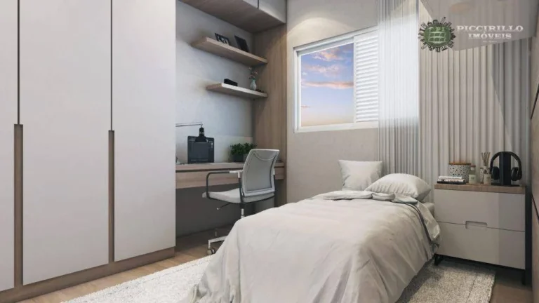 Imagem Apartamento com 3 dormitórios à venda, 103 m² por R$ 907.940,88 - Vila Guilhermina - Praia Grande/SP