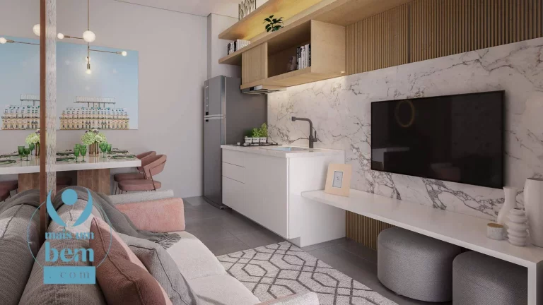 Imagem Apartamento com 2 dormitórios à venda, 40 m² por R$ 481.000,00 - Portão - Curitiba/PR
