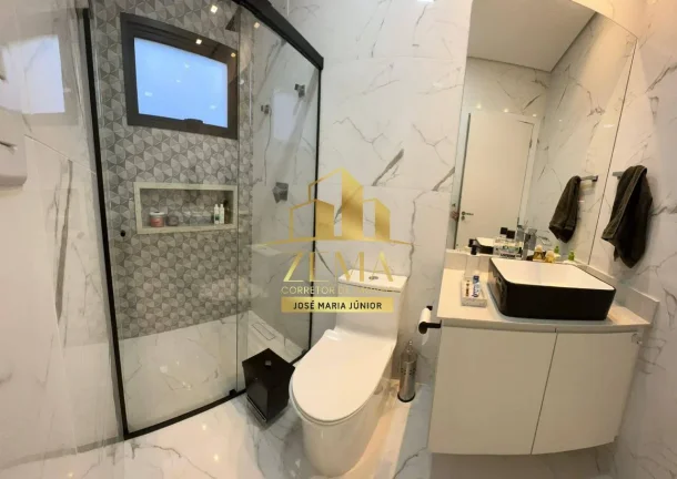 Imagem Casa Térrea em condomínio, 290m2, Mobiliada, 03 suites, Piscina, Gourmet