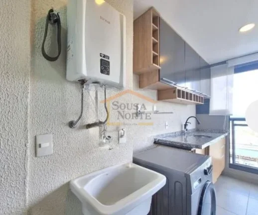 Imagem Apartamento 61m², 2 dormitórios, sendo 1 suíte, banheiro social, sala 2 ambientes, varanda gourme...