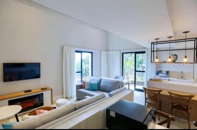 Imagem Apartamento com 1 dormitório à venda, 75 m² por R$ 130.000,00 - Jardim Bevedere - Campos do Jordão/SP