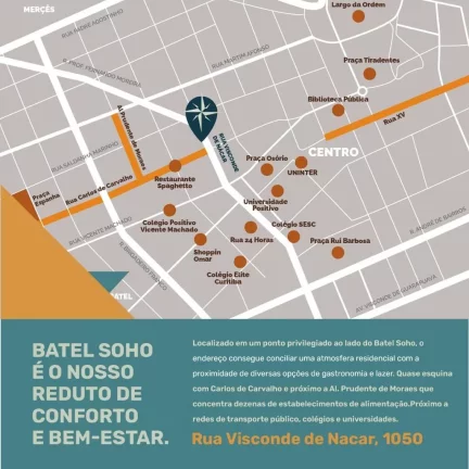 Imagem Apartamento Studio no Centro de Curitiba