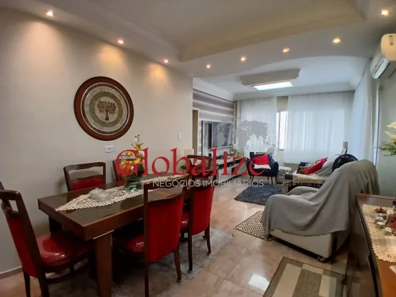 Imagem Apartamento 02 dormitórios sendo 01 suíte 01 vaga de garagem portaria 24h elevador Pompéia - Santos