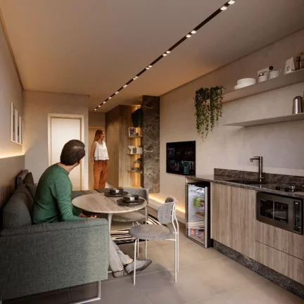 Flat com 1 dormitório à venda, 23 m² por R$ 302.702 - Intermares - Cabedelo/PB