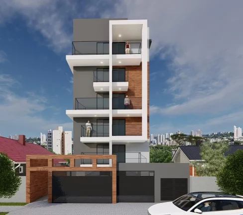 Imagem Apartamento para Venda em São José dos Pinhais, Centro, 3 dormitórios, 1 suíte, 2 banheiros, 1 vaga