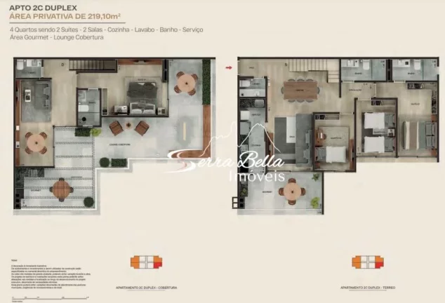 Imagem Apartamento Alto Padrão em Itaipava, Petrópolis/RJ