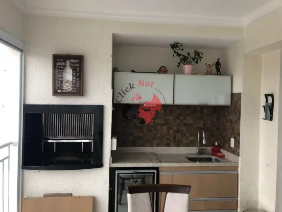Imagem Lindo apartamento à venda localizado no Centro, São Bernardo do Campo, andar alto, com 3 suítes, escritório, sacada gourmet, 155m².