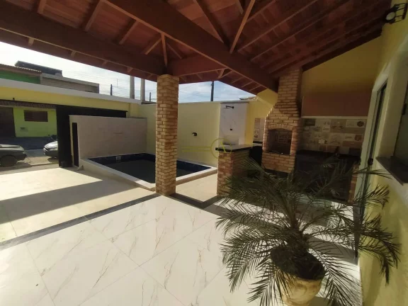 Imagem Casa térrea à venda 3 dormitórios Piscina com cascata e hidro Churrasqueira