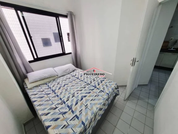 Imagem Apartamento com 1 dormitório à venda, 34 m² por R$ 265.000 - Canto do Forte - Praia Grande/SP
