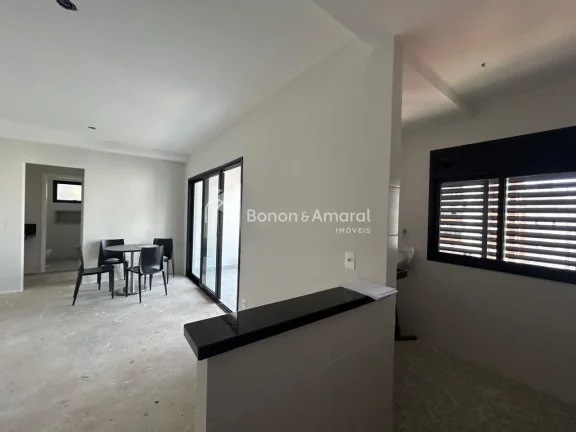 Imagem Apartamento à venda no Cambuí, Campinas/SP. O imóvel conta com um dormitório, ampla sala para do...