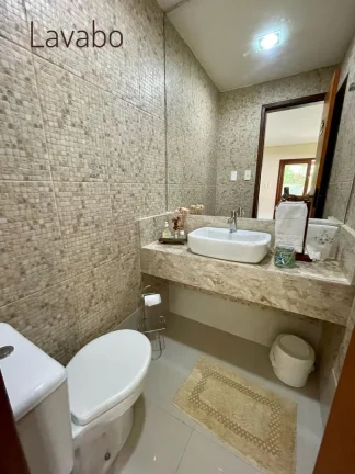 Imagem Casa à venda em Condomínio com piscina na Lagoa Aruá Praia do Forte Bahia