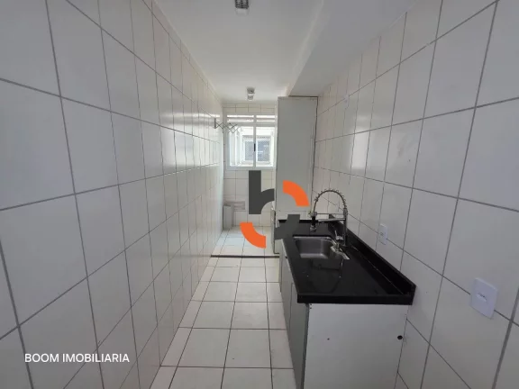 Imagem Apartamento com 2 dormitórios para alugar, 45 m² por R$ 1.611,00/mês - Prata - Nova Iguaçu/RJ