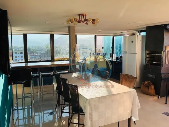 Imagem Cobertura Duplex à venda em Ubatuba-SP: 4 quartos, 4 suítes, 1 sala, 5 banheiros, 1 vaga, 152m² no Centro!