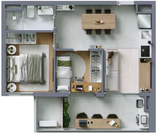 Imagem APARTAMENTO RESIDENCIAL em São Paulo - SP, Moema
