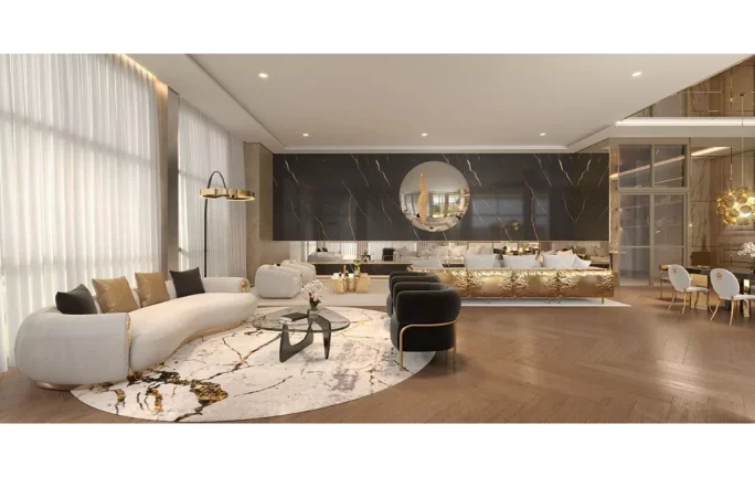Imagem Luxuoso apartamento de 4 quartos na Chácara Klabin, São Paulo-SP 4 suítes, 3 vagas de garagem e 246,00 m² de área CONDOMÍNIO SOLEIL BY BOCA DO LOBO