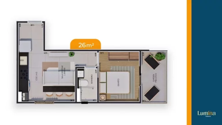 Imagem Apartamento com 1 Quarto à Venda, 26 m² em Vila Carmosina - São Paulo