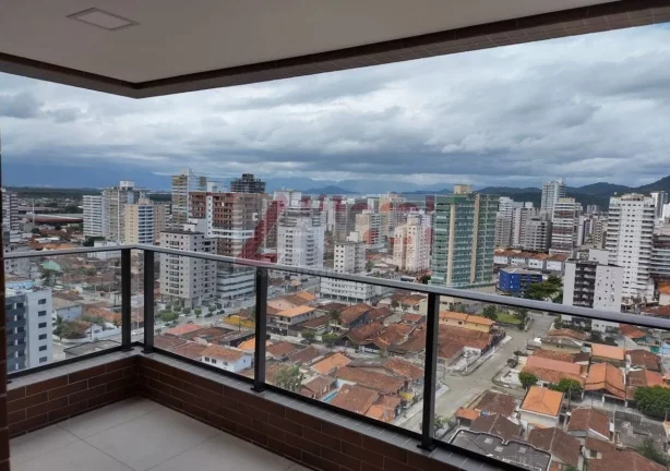 Imagem Apartamento à venda na Vila Guilhermina, Praia Grande-SP: 2 quartos, 2 suítes, 2 banheiros, 2 vagas, 95m²!