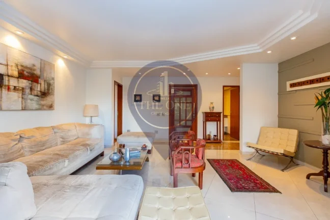 Imagem Apartamento de Luxo à Venda em Indianópolis, São Paulo-SP: 4 Quartos, 4 Suítes, 2 Salas, 4 Banheiros, 3 Vagas de Garagem, 200m²!