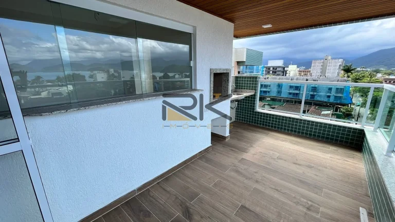 Imagem Cobertura no Itaguá com 3 dormitórios sendo 2 suítes,sala 2 ambientes,cozinha,varanda gourmet com churrasqueira,vista para o mar