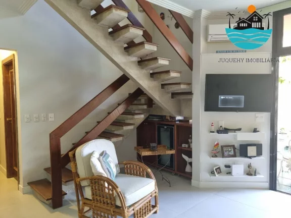 Imagem Casa em condomínio para locação em Juquehy com 4 dormitórios, 2 suítes, 400m da praia - Acomodação 8 pessoas | Juquehy Imobiliária