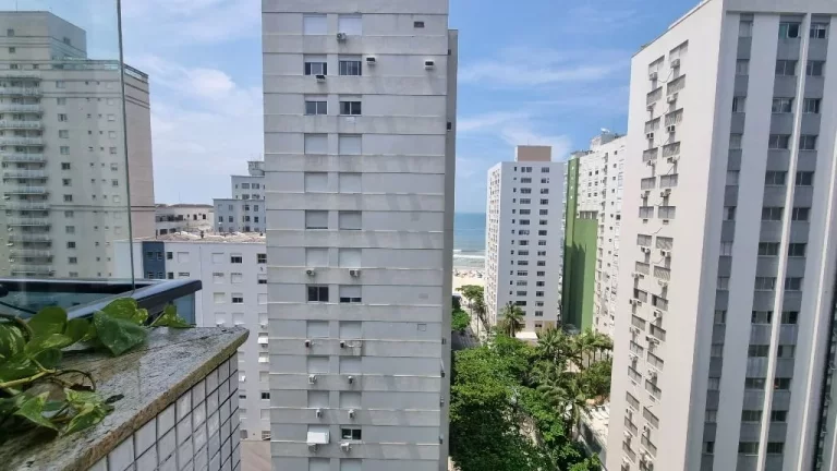 Imagem Flat com 3 dormitórios à venda, 113 m² - Pitangueiras - Guarujá/SP
