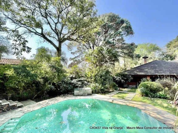 Imagem Miolo da Granja - R São Judas Tadeu, 5 suítes, linda! 2 piscinas, gourmet!