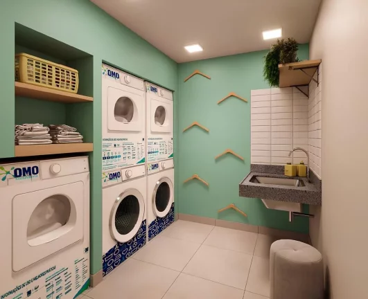 Imagem Apartamento à venda em São Paulo, Lapa de Baixo, com 2 quartos, 32,65m2