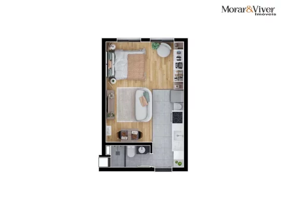 Imagem Apartamento para Venda em Curitiba, Água Verde, 3 dormitórios, 1 suíte, 3 banheiros, 2 vagas