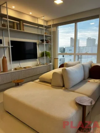 Imagem Apartamento Mobiliado com Vista Mar – 3 Suítes | 2 Vagas | Centro de Itapema