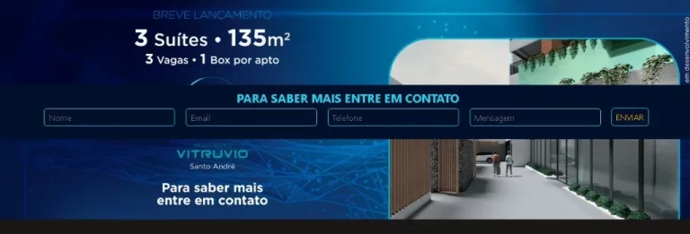 Imagem Luxuoso apartamento de 3 quartos e 3 suítes à venda em Santo André-SP, Jardim Bela Vista! 135m², 4 banheiros, 3 vagas de garagem no Condomínio Vitrúvio.