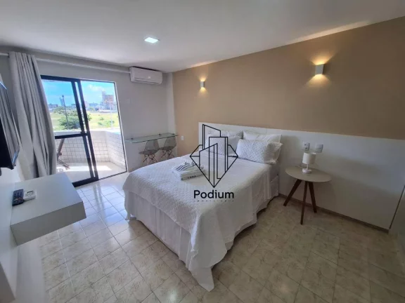 Imagem Flats apartamento (PORTEIRA FECHADA) próximo ao mar da praia de Intermarés - FL0812.