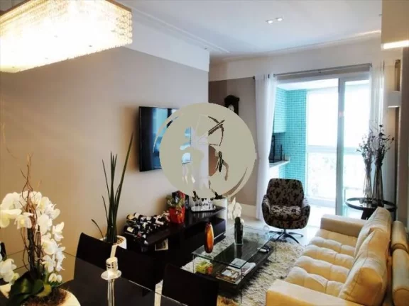 Imagem LINDO APARTAMENTO COM LAZER COMPLETO APARTAMENTO NA PONTA DA PRAIA PATICAMENTE DECORADO SALA EM PISO...