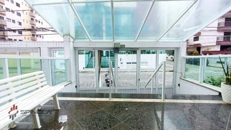 Imagem Apartamento com 2 dormitórios à venda, 80 m² por R$ 360.000,00 - Aviação - Praia Grande/SP