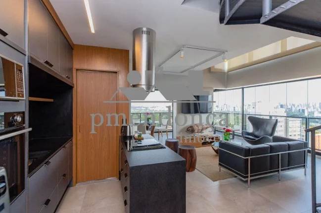 Imagem Lindo Apartamento Duplex de 89 m² em Pinheiros, 1 sui­te e 1 vaga.