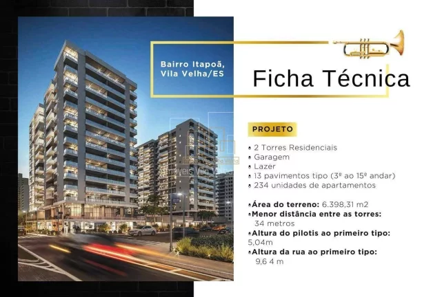Imagem 2 Quartos na Praia de Itapuã 83m², Vista para o Mar, 2 Vagas e Lazer Completo