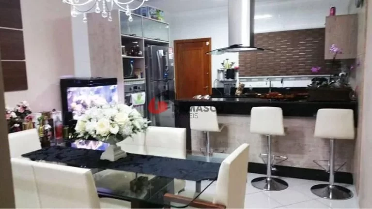 Imagem Sobrado à venda 3 Quartos, 3 Suites, 2 Vagas, 170M², Parque das Nações, Santo André - SP