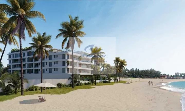 Imagem Vendo Apartamentos, Pé na Areia, que variam de 62m² a 278m²