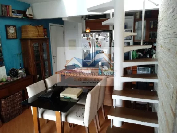 Imagem Cobertura Duplex à Venda, 2 dormitórios sendo 1 suíte, piscina, 2 vagas. - Bela Aliança / Vila Leopoldina