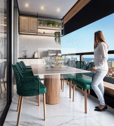 Imagem Vendo apartamento em construção no Aeroclube, com 82m2, varanda gourmet, 3 quartos sendo 1 suítes e 2 vagas