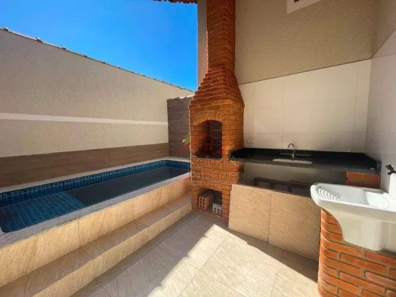 Imagem Casa para Venda em Itanhaém, Corumbá, 3 dormitórios, 2 suítes, 1 banheiro, 2 vagas