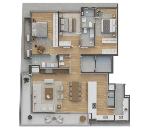 Imagem Mansa - Apartamento à venda no bairro Auxiliadora - Porto Alegre/RS