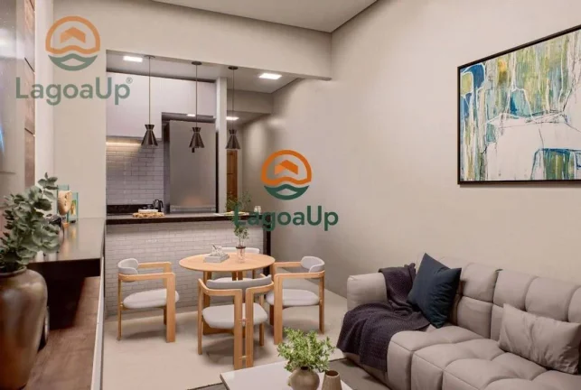 Imagem Casa com 3 dormitórios à venda, 89 m² por R$ 620.000,00 - Visão - Lagoa Santa/MG