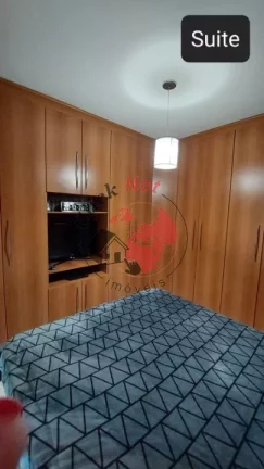 Imagem Cobertura 161m2 , moveis planejados ,2 dorms c suite e sacada , quintal e churrasq , 3 vagas , bairro Santa Maria,Santo André