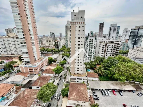 Imagem Apartamento com 3 dormitórios à venda, 181 m² por R$ 2.340.000,00 - Gonzaga - Santos/SP