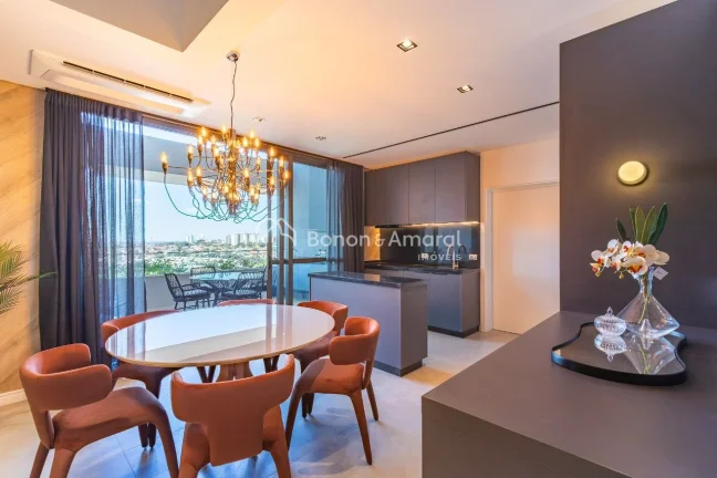 Imagem Lindo apartamento localizado em uma das regiões mais nobres de Campinas. Com vista espetacular e to...