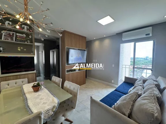 Apartamento com 2 dormitórios à venda, 48 m² por R$ 260.000 - Chácara Lusa - Rio Claro/SP